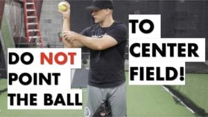 Softball throwing drills