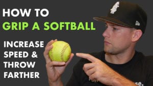 how to grip a softball