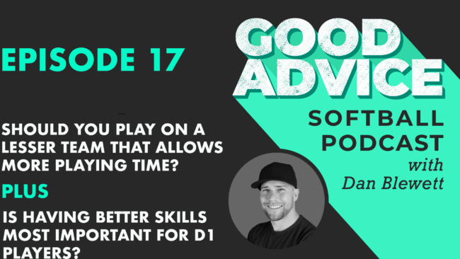 good advice softball podcast ep17