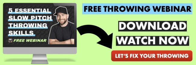 slowpitch softball throwing webinar blewett