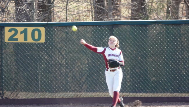 softball outfield throwing mechanics